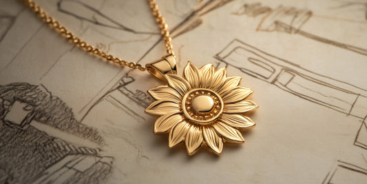 Sun Flower Pendant